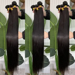 Ruolanni Remy Natural Bone Straight Indian Human Hair Extension,Raw Indian Hair Bundle From India Vendor