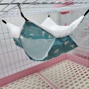 GMTPET OEM Nid écologique toutes saisons pour écureuils et lapins, sac de couchage en coton volant pour hamsters, double sac de couchage pour animaux de compagnie - Product Image 3