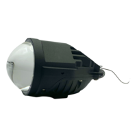 Nouveaux projecteurs antibrouillard LED 3,0 pouces, tricolores, super lumineux, 6000K/4300K/3000K, 50W, faisceau haut/bas