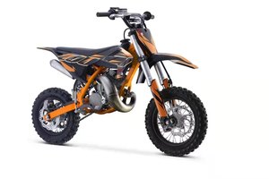 50cc 2 Stroke Off-Road Dirt <b>Bike</b> Mini Moto for <b>Kids</b> Electric Start for Pit Racing - Product Image 2