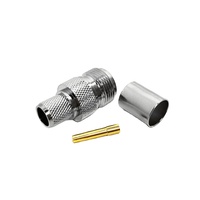 Connecteurs coaxiaux RF à sertir de type N femelle pour câbles coaxiaux RG214, RG8, RG213, BJR400, H1000, 7DFB, 8DFB – Approvisionnement direct usine