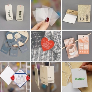 Trung Quốc Nhà Máy thẻ dập nổi thiết kế lá vàng in ấn Quần Áo thương hiệu Kim Loại Logo treo thẻ chuỗi - Product Image 4