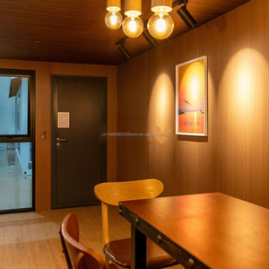 Maisons conteneurs en acier personnalisables de 20 pieds, logements modulaires préfabriqués à installation rapide, mini-maisons modernes pour bureaux, bâtiments et centres commerciaux - Product Image 2