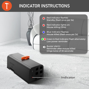 La dernière mise à niveau du piège à rats électronique à haute tension tue instantanément les rats et les souris pour la maison et <span class=keywords><strong>le</strong></span> garage - Product Image 4