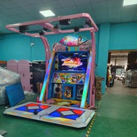 55 pouces LCD Dancing Century Cadre luxueux et beau Nouvelles chansons Machine de jeu d'arcade à 2 joueurs Langue anglaise