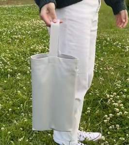 Sacs fourre-tout durables à une seule corde imprimés sur mesure légers et réutilisables parfaits pour le shopping ou un usage quotidien - Product Image 2