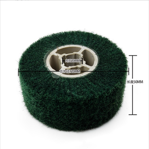 5 pièces Commercial bricolage industriel en Nylon rondelle de chaussures <span class=keywords><strong>brosse</strong></span> roue pour chaussures en laine dure et douce avec <span class=keywords><strong>jante</strong></span> intérieure tissu gouttière <span class=keywords><strong>brosse</strong></span> - Product Image 5