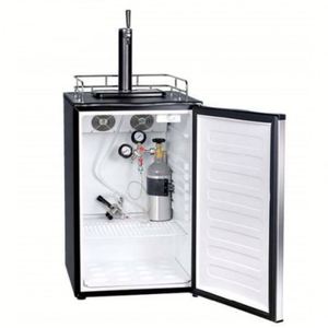 Grifo dispensador de cerveza de barril para Kegerator, refrigerador con compresor eléctrico de 166L, control electrónico de temperatura, doble zona, para uso doméstico y hotelero - Product Image 1