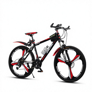 Vélo de route ultra-léger de 24 à 26 <span class=keywords><strong>pouces</strong></span>, vélos de montagne pour hommes et femmes, <span class=keywords><strong>27</strong></span> vitesses, pneus larges, grandes roues bleues - Product Image 2