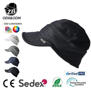 Wholesale Custom Cadet <b>Cap</b> Thermal Knitted Patrol Hat Soft <b>Winter</b> Ear Flap Flat Top <b>Caps</b> <b>for</b> <b>Men</b> Women Outdoor Work - Product Image 1