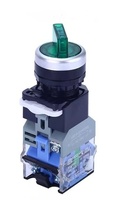 LA38-20 2/3 Tombol Tekan 22mm dengan LED Arus Maks 10A IP55 Terdaftar 380V untuk Penggunaan Industri