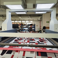 1800x1600mm automatique vêtements Laser tissu découpeuse Vision Laser Cutter Machine pour impression numérique tissu Textile