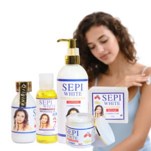 El nuevo cuerpo acné Ácido Kójico glutatión blanqueamiento cuidado de la piel personalizado fuerte blanqueamiento conjuntos de piel cuidado de la piel conjunto para mujer - Product Image 1