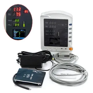 CONTEC CMS5100 moniteur patient portable multiparamètre signes vitaux moniteur patient multiparamètre prix