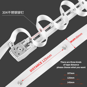 <span class=keywords><strong>Rideau</strong></span> électrique intelligent S-wave Track Super Silence <span class=keywords><strong>pour</strong></span> moteur de <span class=keywords><strong>rideau</strong></span> Tuya Wifi Zigbee Motor S-fold Curtain Rail Cornice - Product Image 2