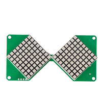 OKYN-A3049 电子沙钟 LED 沙钟模块 重力感应动态流动效果 DIY 电子套件
