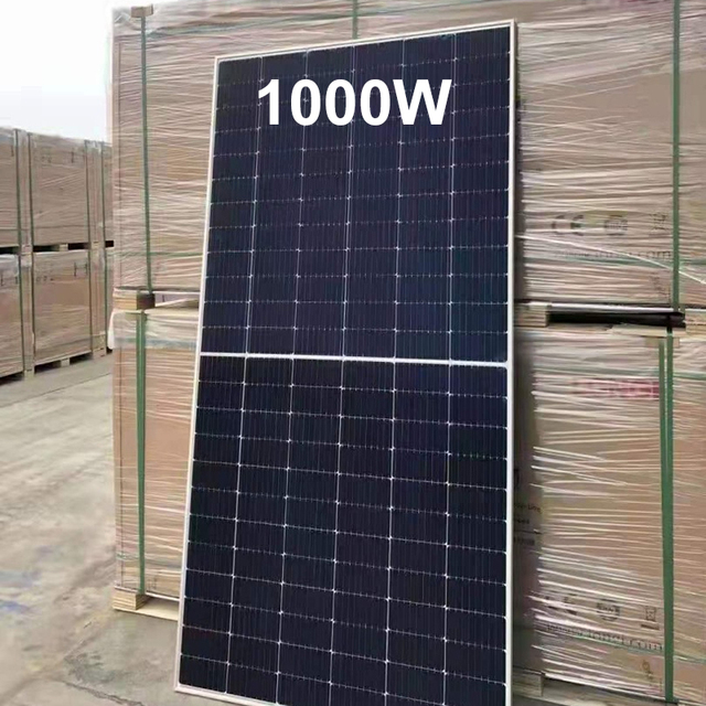 1000 Watt Solar Panels 720 Watt 1000w Paneles Solares PV Module Double Glass Topcon Half Cells Roof System Solar Panel