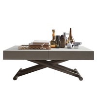 Foshan table extensible design multifonctionnel meubles de salle à manger table basse réglable escamotable de salon moderne