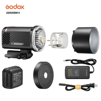 NOUVEAU Flash d'extérieur Godox AD600BMII 600Ws TTL HSS avec batterie Li-on intégrée et système sans fil Godox 2.4G X pour studio photo