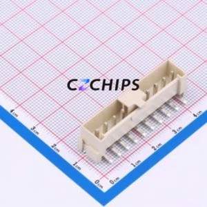 HCZZ0596-10 Wire-to-Board Pin Header SMD,P=3.96mm Connector 1x10P 3.96mm Vertical Mount VH - Product Image 1