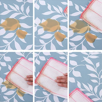 Nappe en PVC HuiHe avec envers en flanelle, imperméable, résistante à l'huile, lavable, durable, pour restaurants, pique-niques, repas