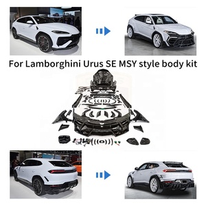 Kit de Carrocería Ancha de Fibra de Carbono Estilo MSY para Lamborghini Urus SE, Kit Aerodinámico, Ensamblaje de Parachoques, Guardabarros, Alerón - Product Image 3