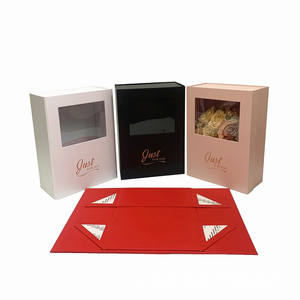 <span class=keywords><strong>Caja</strong></span> <span class=keywords><strong>de</strong></span> Regalo Rectangular Plegable con Ventana Transparente, Tapa Abatible y Decoración <span class=keywords><strong>de</strong></span> Globo <span class=keywords><strong>Sorpresa</strong></span> para <span class=keywords><strong>Caja</strong></span> Vacía - Product Image 5