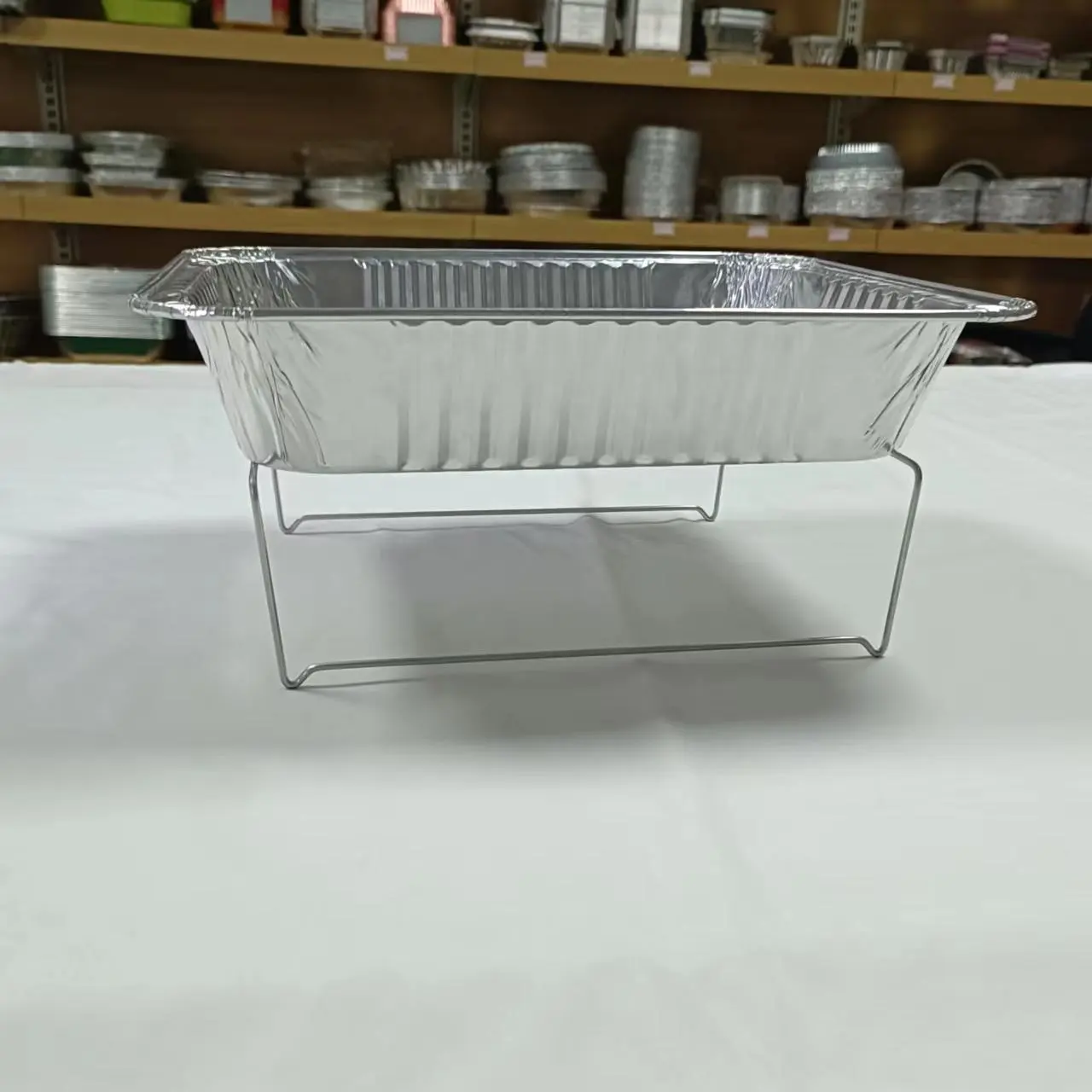 Heavy Duty Oblonghalf Size 9*13 Inch Steam Table Deep Aluminum Foil Container Pan Food Takeout Package Aluminum Foil Tray