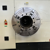 QK1332 Tour à fileter les tuyaux CNC intelligent et automatique, à banc horizontal, à double mandrin, pour le tournage de métaux, compatible Fanuc, à vendre
