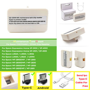 Boîte de maintenance C9344, réinitialisateur de puce de réservoir pour imprimante Epson L3560 L3550 L5590 XP-2100 <span class=keywords><strong>XP2105</strong></span> XP-3100 XP-3105 XP-4100 XP-4105 2810 - Product Image 3