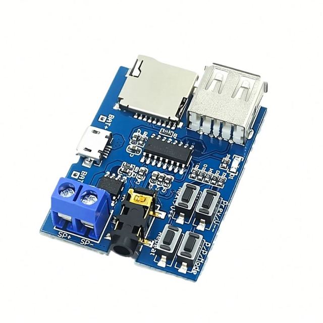 New Original MP3 Lossless Decoding Board with Built-in Amplifier TF Card & USB Flash Drive Support