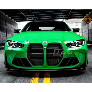 Rejillas de Ventilación Delanteras de Fibra de Carbono Estilo R44 para BMW G80 G81 M3 G82 G83 M4 2020 2021 2022 2023 2024 2025 - Product Image 3