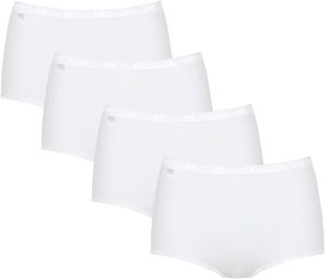 Culotte hipster basique taille haute <span class=keywords><strong>Sloggi</strong></span> pour femme, unie, avec propriétés antibactériennes et broderies - Product Image 1