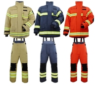 Chine fabricant professionnel Nomex pompier lutte contre l'incendie costume de haute qualité résistant au feu costume