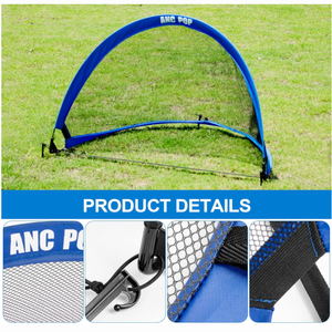 Porterías de Fútbol Plegables y Desmontables de Alta Calidad con Marco de Plástico Resistente, Multicolores, para Canchas Deportivas al Aire Libre, Equipo de Entrenamiento - Product Image 5