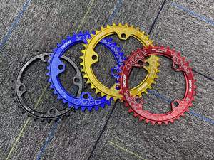 Deckas-piezas de placa de corona 104bcd para bicicleta de montaña, ovalado, 104MM, <span class=keywords><strong>BCD</strong></span> 32/34/36/38T - Product Image 4