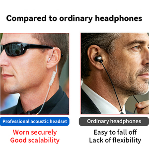 Auriculares con Tubo Acústico PD685, Auricular PTT para Walkie Talkie, HYT PD602i X1P, Auriculares de Seguridad para Guardias, Auriculares para Radio Bidireccional - Product Image 6