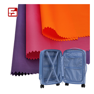 Tela de Tafetán de Poliéster Suave y Cómoda de 190t 210t, Tela de Tafetán <span class=keywords><strong>Pompadour</strong></span> para Forro, Tela Impermeable para Paraguas y Abrigos para Exteriores - Product Image 1