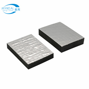 Lámina <span class=keywords><strong>de</strong></span> Aislamiento <span class=keywords><strong>de</strong></span> Espuma <span class=keywords><strong>de</strong></span> Goma Industrial Ecológica, Impermeable, con Revestimiento <span class=keywords><strong>de</strong></span> Lámina <span class=keywords><strong>de</strong></span> Aluminio, Alta Densidad, NBR, Resistente al Calor y al Frío - Product Image 3