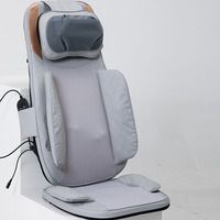 Shiatsu électrique marche dorsale pétrissage Shiatsu fesses Vibration Massage coussin de siège chaise dos cou relaxant dos avec chaleur