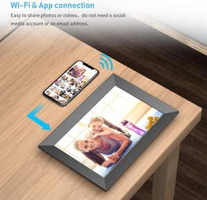 Top Selling 10 Inch Smart Wifi Digital Photo Frame With 16G <b>Memory</b> for IOS/Android Frameo Apps - Product Image 5
