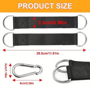 Wholesale Promotional Keychains Carabiners <b>Polyester</b> <b>Lanyard</b> Keychain Outdoor Climbing Carabiner <b>Lanyards</b> with Logo Custom - Product Image 3