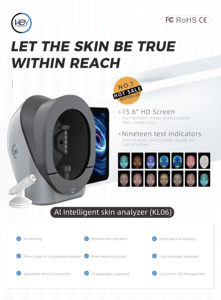 <span class=keywords><strong>Precio</strong></span> <span class=keywords><strong>de</strong></span> fábrica Máquina <span class=keywords><strong>de</strong></span> uso comercial Wifi Lámpara <span class=keywords><strong>de</strong></span> piel facial Escáner Analizador <span class=keywords><strong>de</strong></span> piel 3D portátil Herramienta <span class=keywords><strong>de</strong></span> análisis facial para el cuidado <span class=keywords><strong>de</strong></span> la piel - Product Image 3