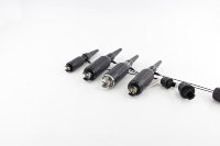 CONNECTEURS DE FIBRES OPTIQUES À FAISCEAU EXPANDU 6C/8C adaptés MIL-DTL-83526 Tyco Pro Beam Jr Stratos HMA, Fibreco Senior
