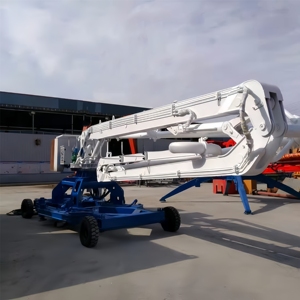 Pluma Hidráulica Móvil para Colocación de Concreto de 15 Metros, Marca JIUHE, Maquinaria de Construcción de Precisión y Alta Eficiencia de China - Product Image 2