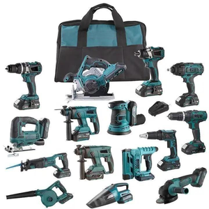 20v Lithium battery operated hand tool sets Household power tools combo kits