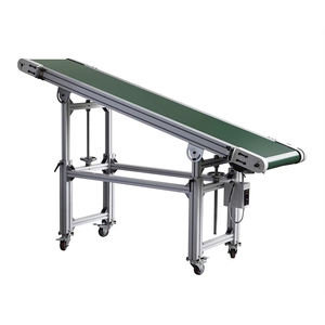 ผู้ผลิตสายพานลำเลียง ระบบสายพานลำเลียงขนาดเล็ก สายพานลำเลียง PVC สำหรับการขนย้ายวัสดุเบาถึงปานกลาง พร้อมรางนำด้านข้าง - Product Image 4