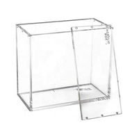 ETB-Boîte de rangement en acrylique magnétique et transparent, boîte de rangement personnalisée pour cartes de jeu monstres de poche, vente en gros