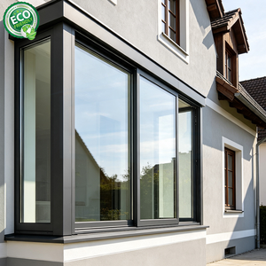 Fenêtre coulissante en aluminium insonorisée et résistante aux impacts d'ouragan avec moustiquaire en acier inoxydable pour hôtel et appartement - Product Image 6