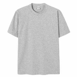 Custom T-Shirt 230g Cotton Solid Color Short Sleeve Thickening Leisure Wear - Product Image 3